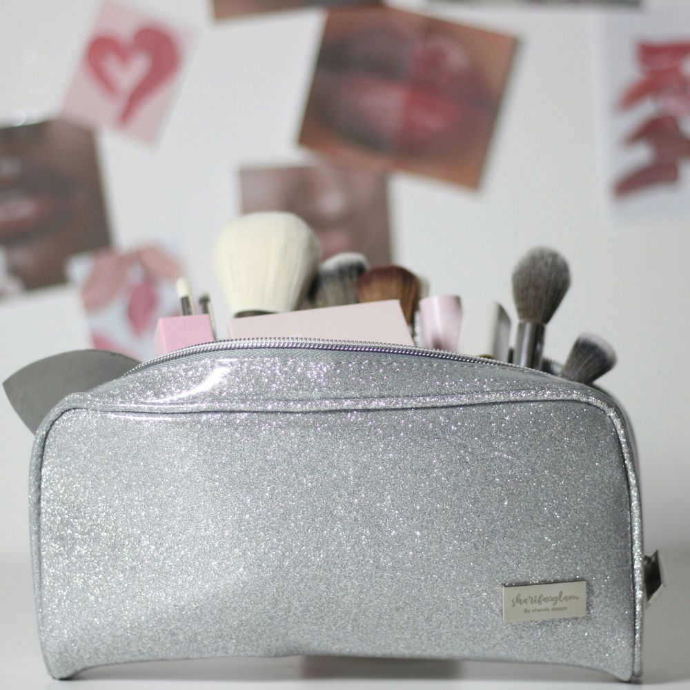 Makeup Bag And Makeup Brushes